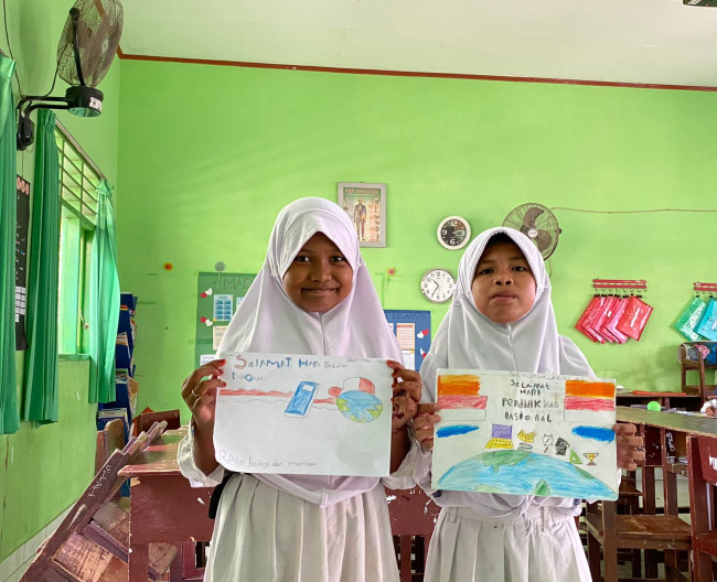 Kegiatan Menggambar & Mewarnai 